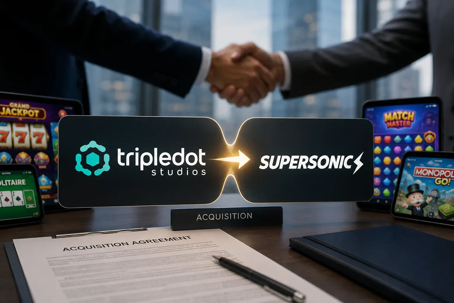 Tripledot buys Supersonic