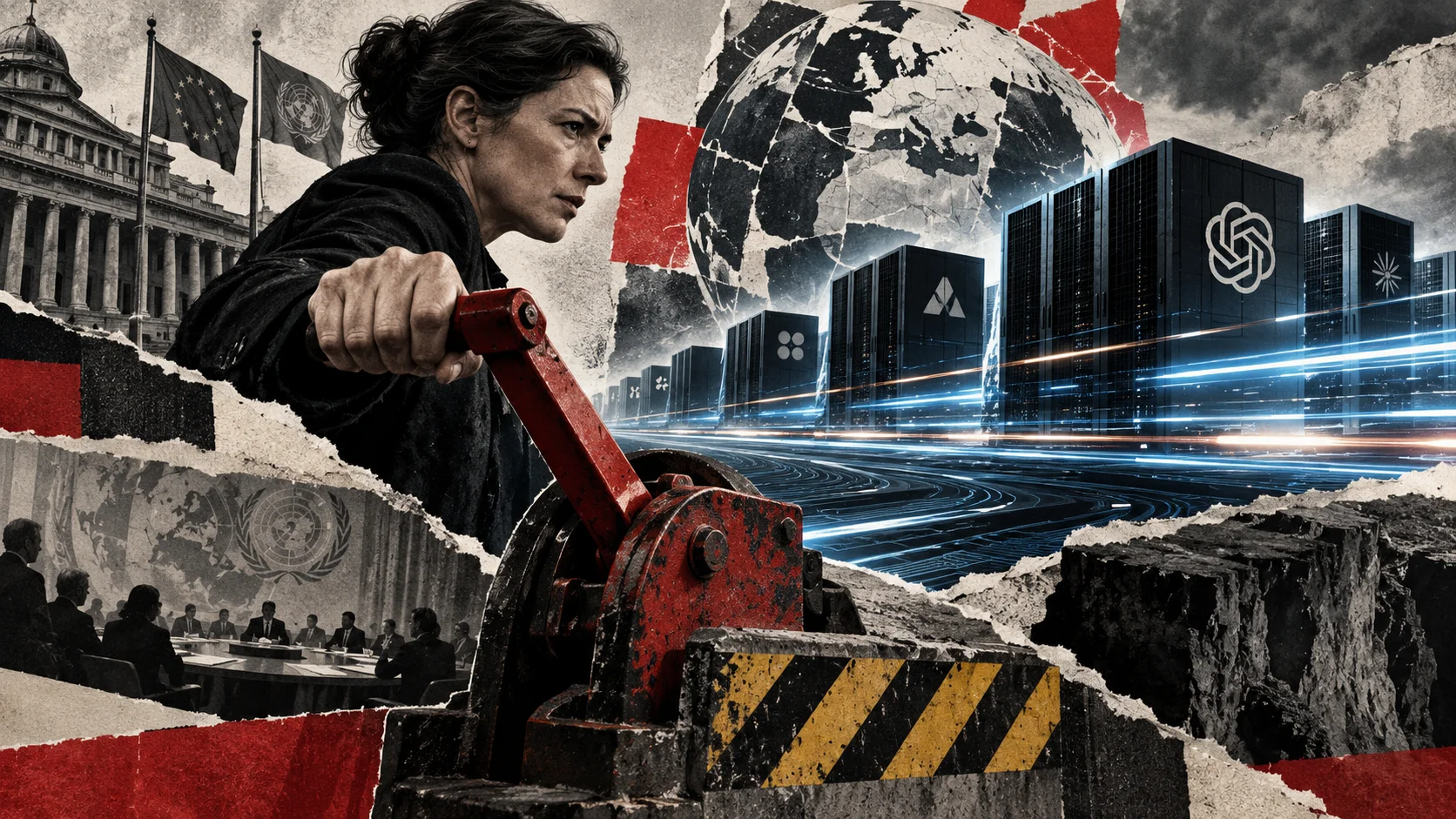 Brake engaged ahead of the race between AI labs.