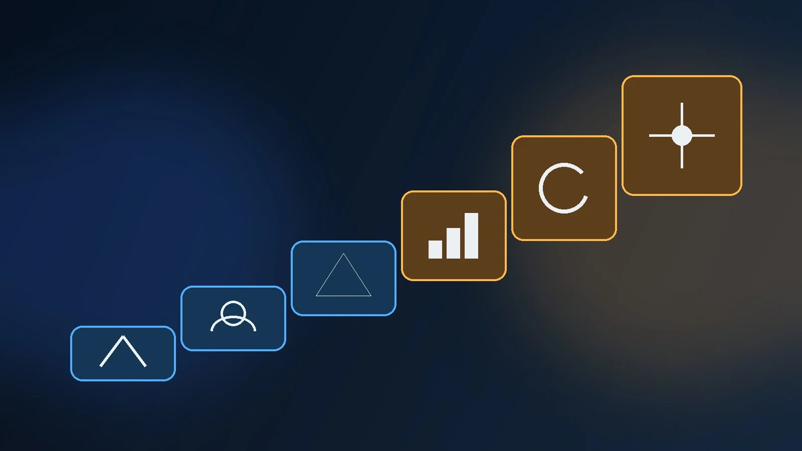 A learning roadmap progressing from strategy and customer definition through funnels, analytics and unit economics to an integrated operating model.