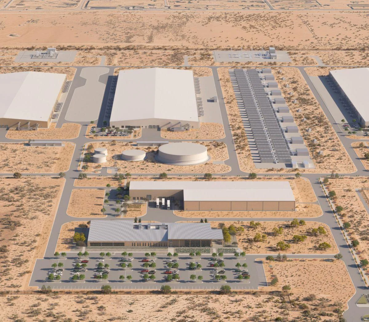 Nvidia ofereceu até US$ 105 bilhões em garantias para apoiar os primeiros 4,25 GW do PORTS-Pike Technology Campus, onde a OpenAI será locatária.