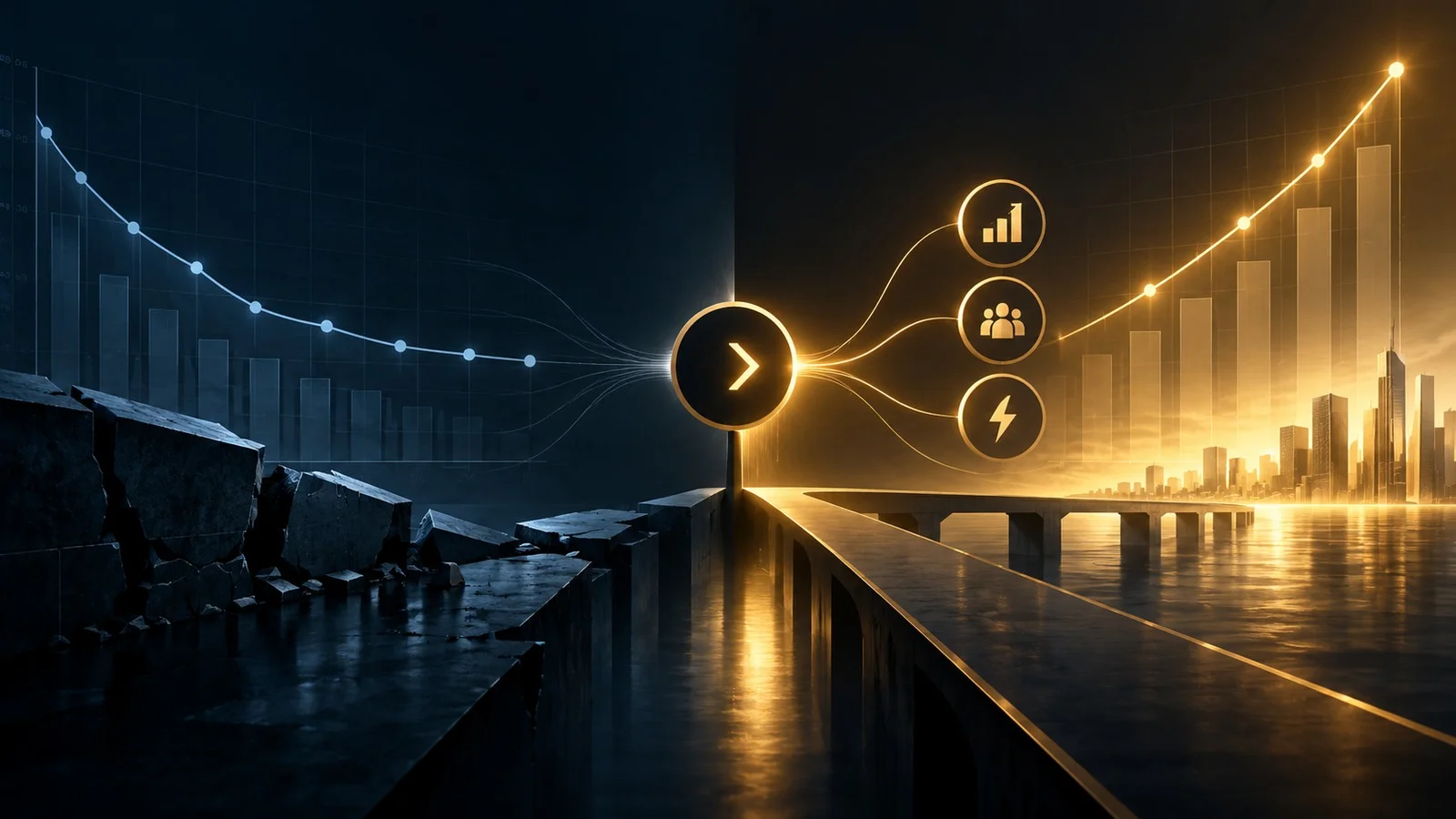 A business transformation moving from weakening retention toward stronger customer economics after a strategic pivot.
