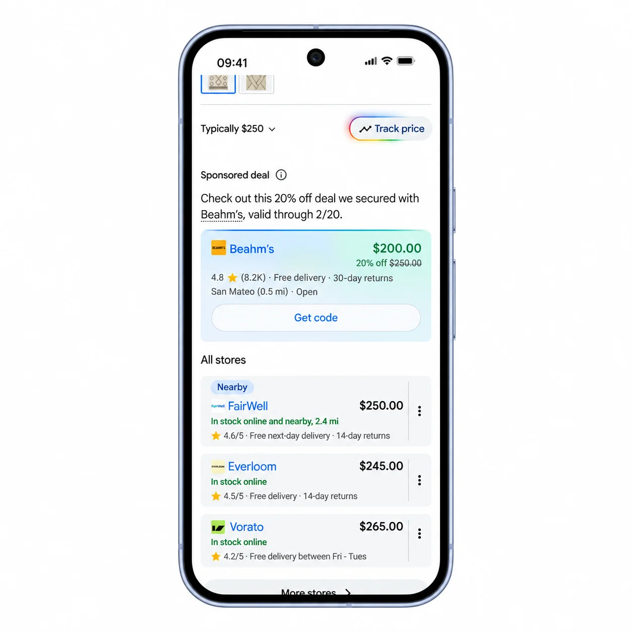Direct Offers inserts sponsored promotions into AI Mode during comparison among retailers.