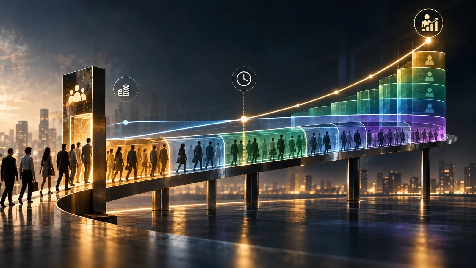 Customer cohorts progressing toward acquisition payback and higher lifetime value.
