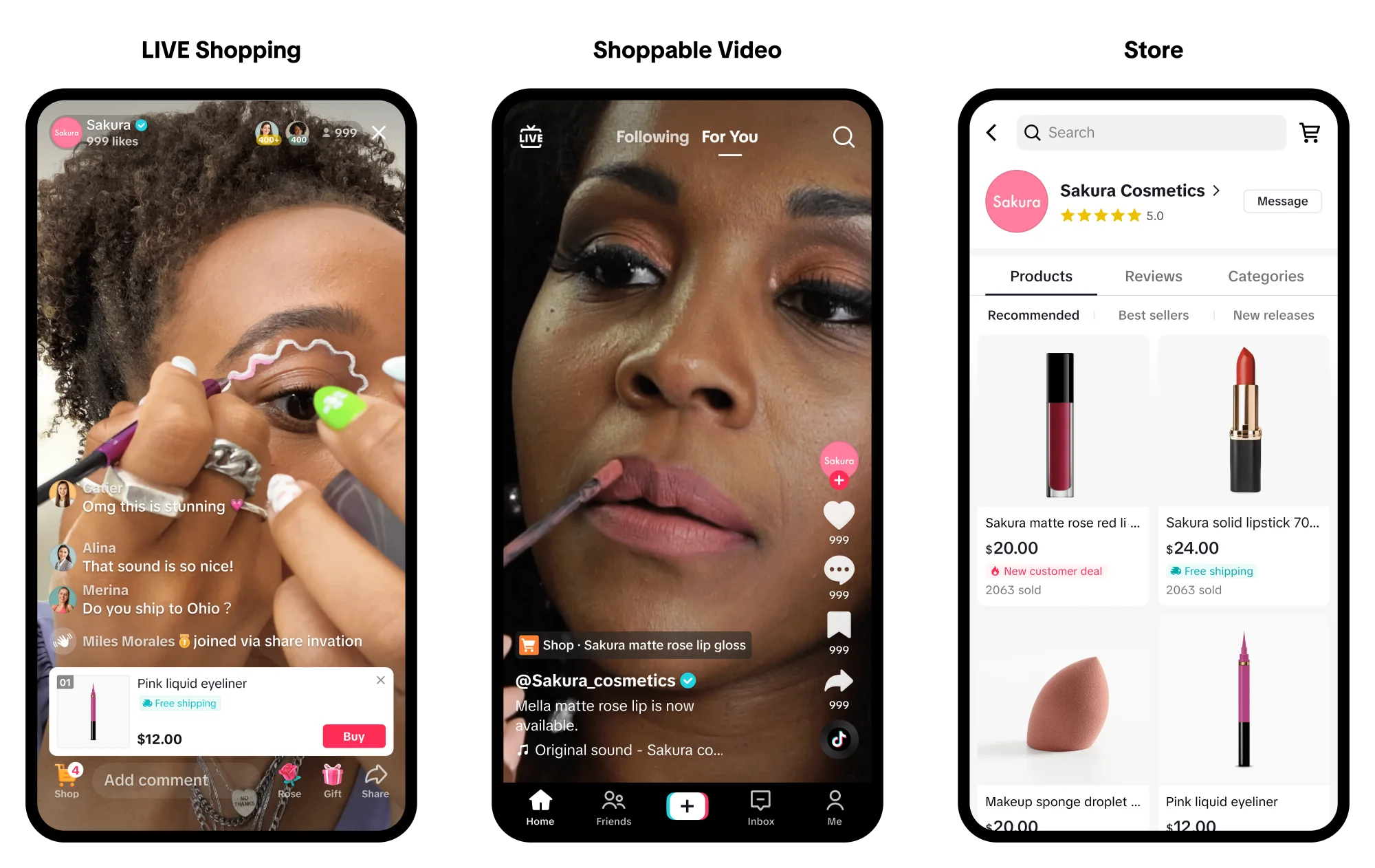 TikTok aproxima conteúdo e compra dentro do próprio For You.