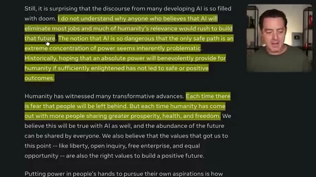 Zuckerberg presents the essay 'The Future is for Everyone'